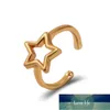 Kolczyki Hollow Heart Clip Kolczyki Dla Kobiet Earing Bez Hole Biżuteria Star Fałszywy Kolczyki Pojedyncze Earring Kolczyk Brincos Cena Fabryczna Ekspert Projektowa jakość