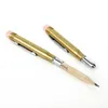 （et）Eral Traveller's Brass Pencil。金属文房具を運ぶためのミニ。非常に美しいレトロな旅行の文房具シリーズ。小道具y200709