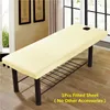 Sheets & Sets 1Pcs 80X190CM Pure Color Fitted Sheet With Face Breath Hole Beauty Salon Body SPA Treatment Relaxation Massage Table Bed Cover