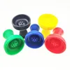 Silicone Bowl Smoking Tool accessories Silicon E Hospie-Hobeil Bols poreux remplaçables Remplaçable Tin Polder Shisha 3 Styles pour Bongs PIP5423326