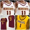 Nik1 NCAA College Minnesota Golden Gophers Basketball Jersey 13 Hunt Conroy 21 Jarvis Omersa 22 Gabe Kalscheur 24 Eric Curry Custom Stitched