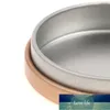 6 pcs latas seladas Recipientes de armazenamento mini vela portátil de tabuleiro de feijão de café fazendo viagens com tampas herméticas anti-ferrugem