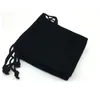 100Pcs / Lot Black Velvet Jewelery Bag Christmas Gift Bags Various sizes B-036