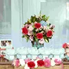 Flores decorativas grinaldas 10 pcs simulado DIY rosas guirland fazendo materiais festa cena cena disposição ornamento