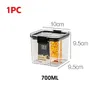 Kitchen Storage Container Plastic Airtight Box Refrigerator Multigraine Tank Transparent Snacks Noodle Sealed Can