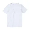 SIMWOOD 2021 Summer New 100% Cotton White Solid T Shirt Men Causal O-neck Basic T-shirt Male High Quality Classical Tops 190449 210317