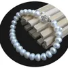 Sinya s strand bracelets for women with high luster natural freshwater 9-10mm fine pearl jewelry