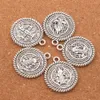 medalha de são bento Charms of Nursia Patron Against Evil Medal Charm Beads Antique Silver/Gold/Bronze colgante católico Pendants L1791 36x31mm 12pcs/lot