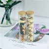 30x120mm 60ml Bouteille En Verre avec Bouchon En Bambou Boîte De Rangement Hermétique Glycyrrhiza Bonbons De Qualité Alimentaire Joint Bocaux Polyvalent