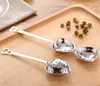 Hot Spring "Tea Time" Convenience Heart Tea Tools Infuser Hjärtformad rostfri örtinfuser Sked Filter Ny 1 S2