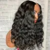 Brazilian Remy Human Hair Full Machine Made U Part Wig Body Wave Natural Color Glueless Wigs For Women