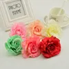 5pcs Flores artificiais baratas para festa de casamento decoração de jardim de festas DIY damas de honra corta