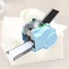 220 V Electric Pasta's Dumpling Wrapper Machine Rolling Dressing Gyoza Skin Maker Round Square Model Wonton Ravioli Maken Apparatuur 110V