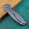 F95 folding knife d2 steel TC4 titanium alloy handle camping hunting knife practical fruit knife EDC tool