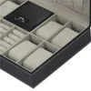 PU Leather Watch Jewelry Box High-end Organizer Storage Box Case For Watch Jewelry Ornament Casket Container Boxes Portable 667 K2