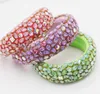 Baroque Full Crystal Headband Rhinestone Hair Bands for Women Colorful Diamond Headbands Hair Hoop Party Jewelry Accessories 1pc E286q