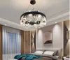 Post Modern Luxury Chandelier Black Crystal Lamp Home American Lamp 2021 New Bedroom Living Room Lighting