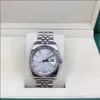 Original Box Paper 116234 36mm Calendar Magnifier Mechanical Automatic Silver Dial Stainless Steel Bracelet Luxury Watches