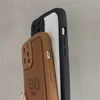 Estojo de telefone de marca de designer de moda para iphone 7/8plus Max X/XS Xr 11 12 13 Pro Capa de celular de couro de silicone de alta qualidade