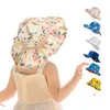 Summer Baby Hat for Girls Panama Kids Bucket Hats Spring Autumn Travel Beach Big Brim Babe Cap Girl SunHats 24 Colors