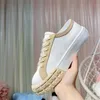 Femmes Sneakers Falt Runner Wheel Low High Top Casual Cassetta Baskets Designer Avec Tissu Chaussures Box 262 Beujr