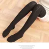 s Mode dentelle partchwork Genou Chaussettes Femmes Coton Cuisse Haute Sur Le Genou Bas pour Dames Filles 2018 Chaud Long Bas Y1119