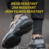 Roxdia Marka Hafif Çelik Toecap Erkekler Emniyet Ayakkabı Kadın Çalışması Açık Nefes Erkek Kadın Ayakkabı Artı Boyutu 36-46 RXM648 210315