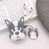 3D chien étuis pour écouteurs pour AirPods boîtier Silicone mignon dessin animé sans fil Bluetooth casque Air Pods 2 écouteurs boîte de charge