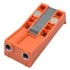 16 gradi Pocket Hole Jig, 5pcs / set Posizionamento del foro di posizionamento Kit Jig con guida per la lavorazione del legno perforare i fori GPS