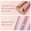 Zibai автоматическая розовая антисвязательная оболочка термостатическая укладка волос инструменты железа палка большой волновой бигуди