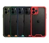 Armor Contrast Color Transparency Clear Military Shockproof Phone Cases for iPhone 13 12 Mini 11 Pro Max 6 7 8 Plus XR XS X Premium Quality Cellphone Cover Fashion DZ18