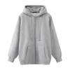 Puwd Oversize女性厚の暖かいフード付きジャケット冬のファッションレディースソフトコットンロングコートビンテージガールシックミニマリズム211105