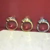 Panthere Series Bague Diamants Top Qualité 18 K Bagues Dorées pour Femme Marque Design Nouvelle Vente Diamant Anniversaire Cadeau Sier Band