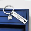 Наш первый домашний дом Keychain 2021 Charm Пары Домохозяйственные подарки Прекрасный подарок для новых владельцев дома