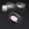 Nagelkonstutrustning manikyrverktyg dammbox dopp pulver container doppningsfack skålar prud22