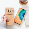 2023 Factory Direct Sale etui na telefony do Huawei Mate 30 Fashion Cork drewniane, odporne na wstrząsy niestandardowy wzór tylna okładka Shell Top Sales