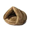 Cuccia per gatti Cani Nido morbido Cuccia Letto Cave House Sacco a pelo Tappetino Tappetino Tenda Animali domestici Inverno Caldo Letti accoglienti 2 Taglia S L 3 Colori 210722