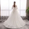 Novo vestido de noiva francês de noiva retro emagrecer a gaze de gaze simples sonho traseiro da série florestal plus size vestidos casados ​​vestido de novia