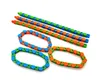 Wacky Tracks Snap and Click Fidget Toys Snake Puzzles Toys for Kids Adults Party ADHD Autism Stress Relief Keeps Fingers Busy fy7623