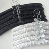 Cintres Racks 42CM Cintre en soie pour hommes Robe longue en tissu extensible