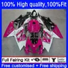 Einspritzkörper für Aprilia RSV 125 RS 125 RR 125RR RSV-125 RS125 R 06 07 08 09 10 11 8No.40 RSV125 RSV125RR Rose Pink Hot RS-125 RS4 2006 2007 2008 2009 2010 2011 OEM-Verkleidung