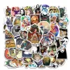 Car sticker 10 50 100pcs Anime Stickers Totoro Spirited Away Princess Mononoke Ghibli Hayao Miyazaki Aesthetic Student Stationery 251J