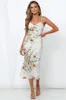 floral print silk dresses