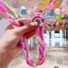 New Girls Cute Cartoon Bow Butterfly Colorful Braid Headband Kids Ponytail Holder Rubber Bands Fashion Hair Accessories5266130