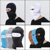 Casquettes Masques Équipement de protection Sports de plein air Mode Colorf Mti-Use Masque facial Tube de cou Écharpe Biker Cyclisme Ski Snood Clava Bandana Cam Hiki