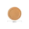 6pcs/set Wooden Coasters Set Round Beech Wood Cup Mat Bowl Pad Cup Holder Home Kitchen Tools