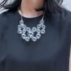 Bola de cristal soplado transparente hecha a mano Original para mujer 2020, gargantilla corta de pompas de jabón únicas, collar para mujer Bjioux