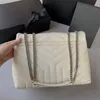 Klasyczne skórzane luksusowe torby łańcuchowe dla kobiet crossbody deginers torebki na ramię damskie torebki na zewnątrz torby