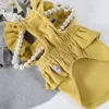 小さな犬のスカートの冬のペットの服のドレスの子犬チワワヨークシャーの服ポメラニアンプードルBichon Schnauzer Princess Costume