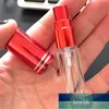 50 Uds 5ml botella de Perfume de vidrio portátil de viaje botellas de Spray muestra contenedores vacíos atomizador Mini botellas recargables